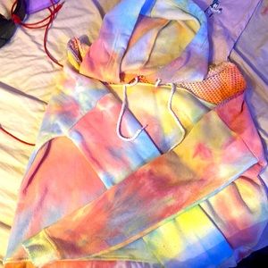 Rainbow hoodie